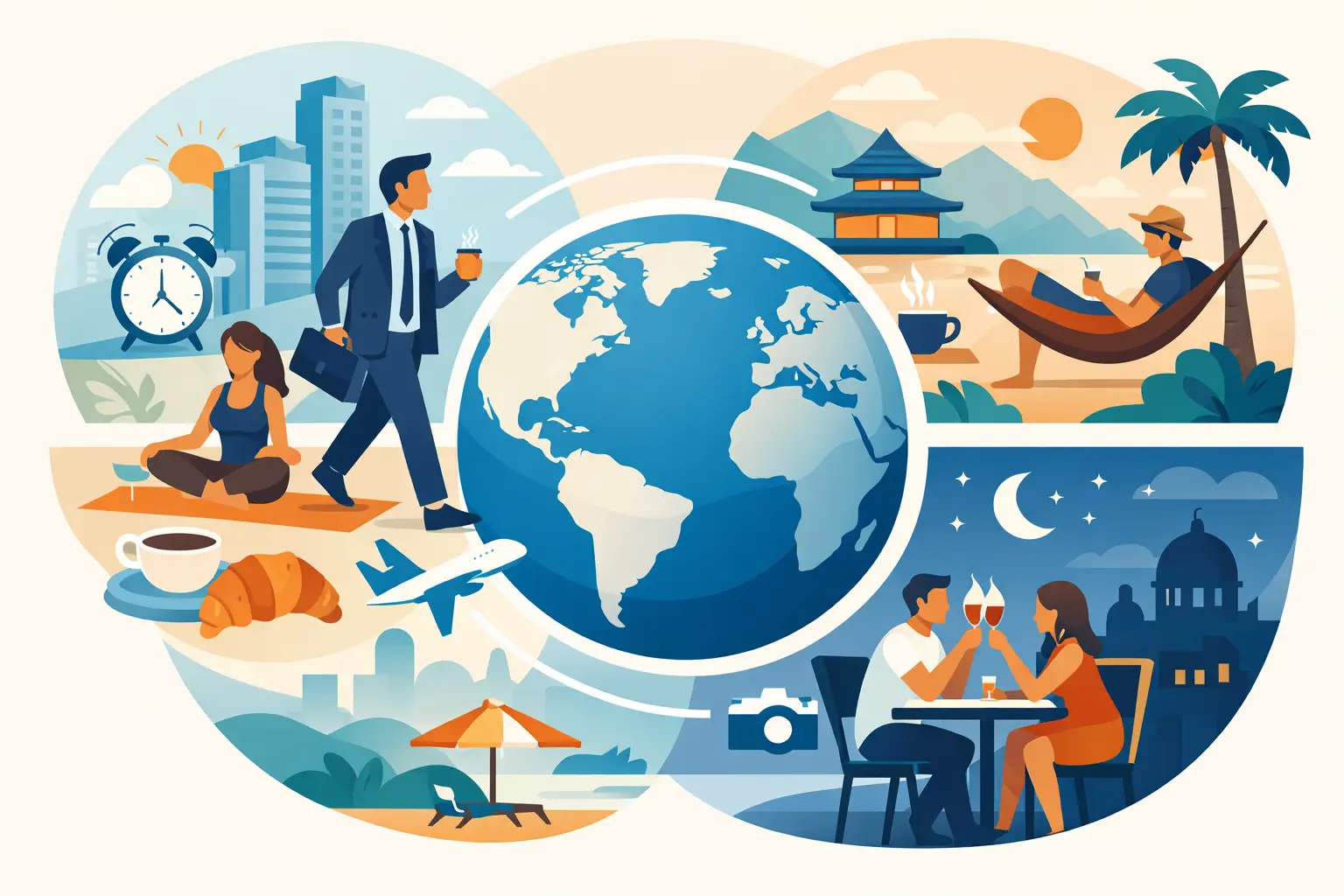 Daily Routines in Different Countries