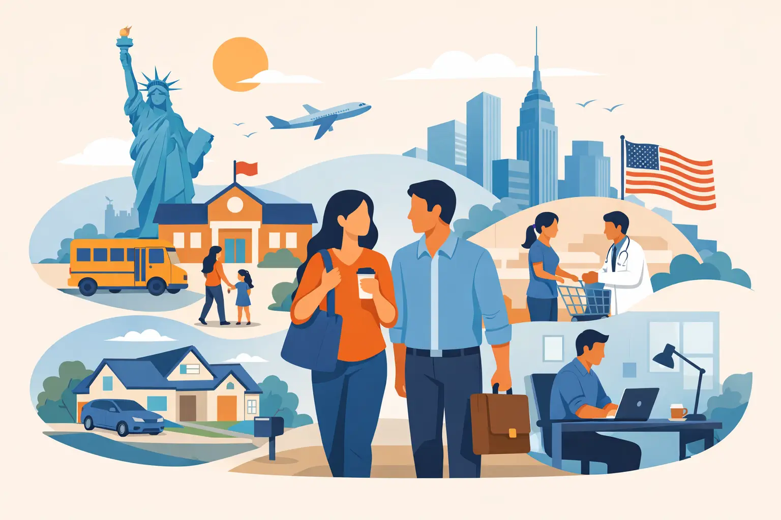 Expats in USA: What Daily Life Really Takes