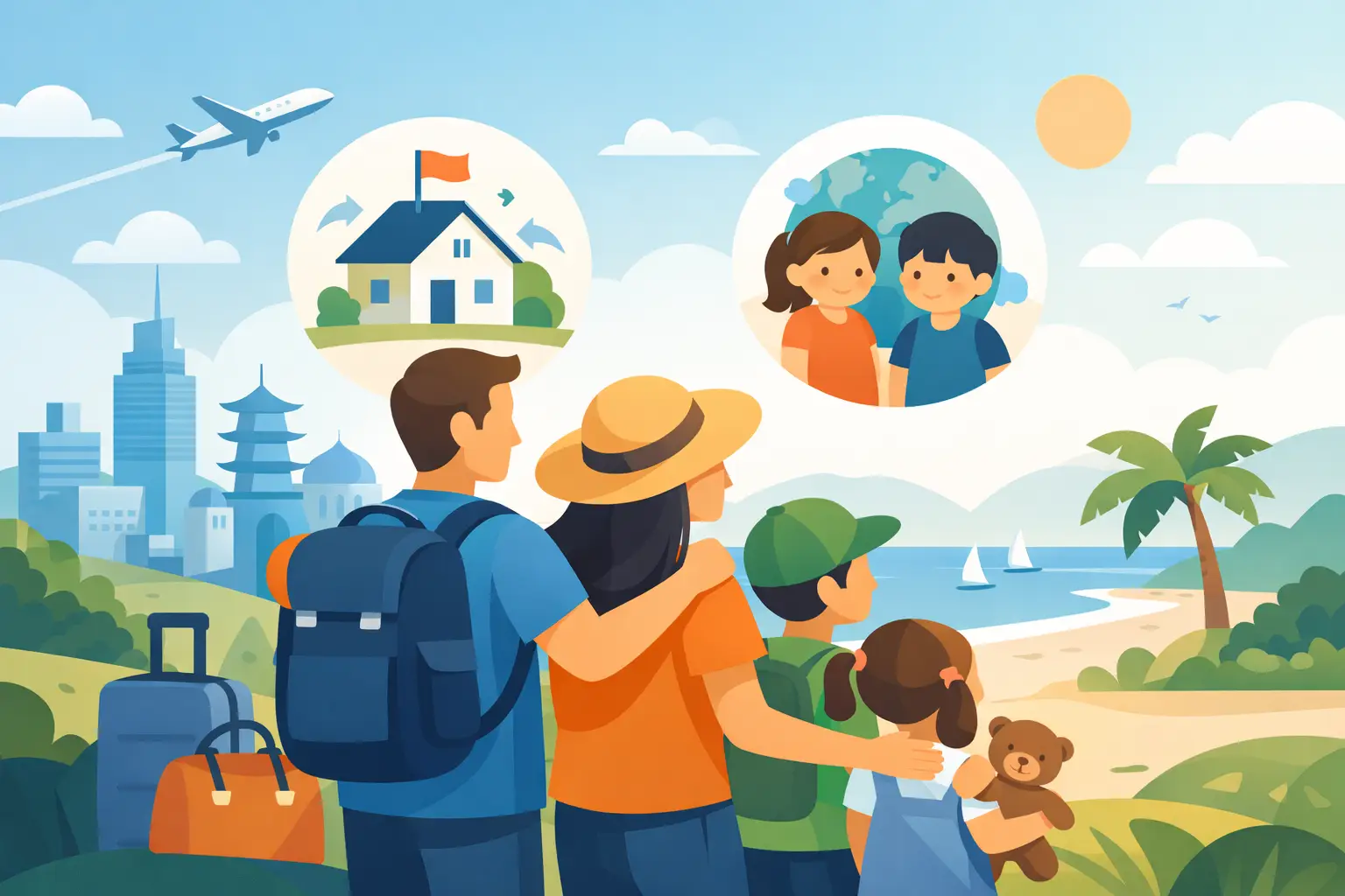 Living Abroad With a Family: What Changes