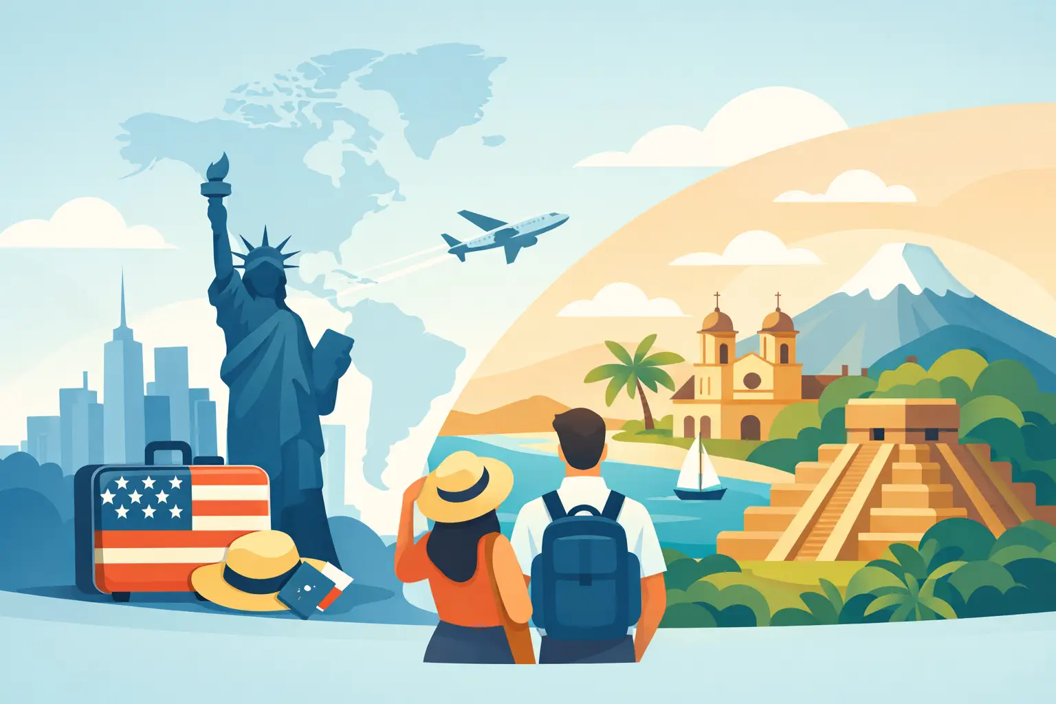 Best Countries for USA Expats in Latin America