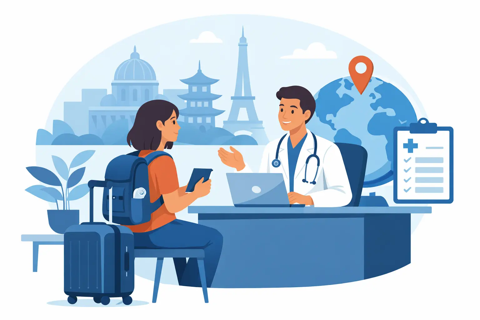 How to Register With Local Doctor Abroad
