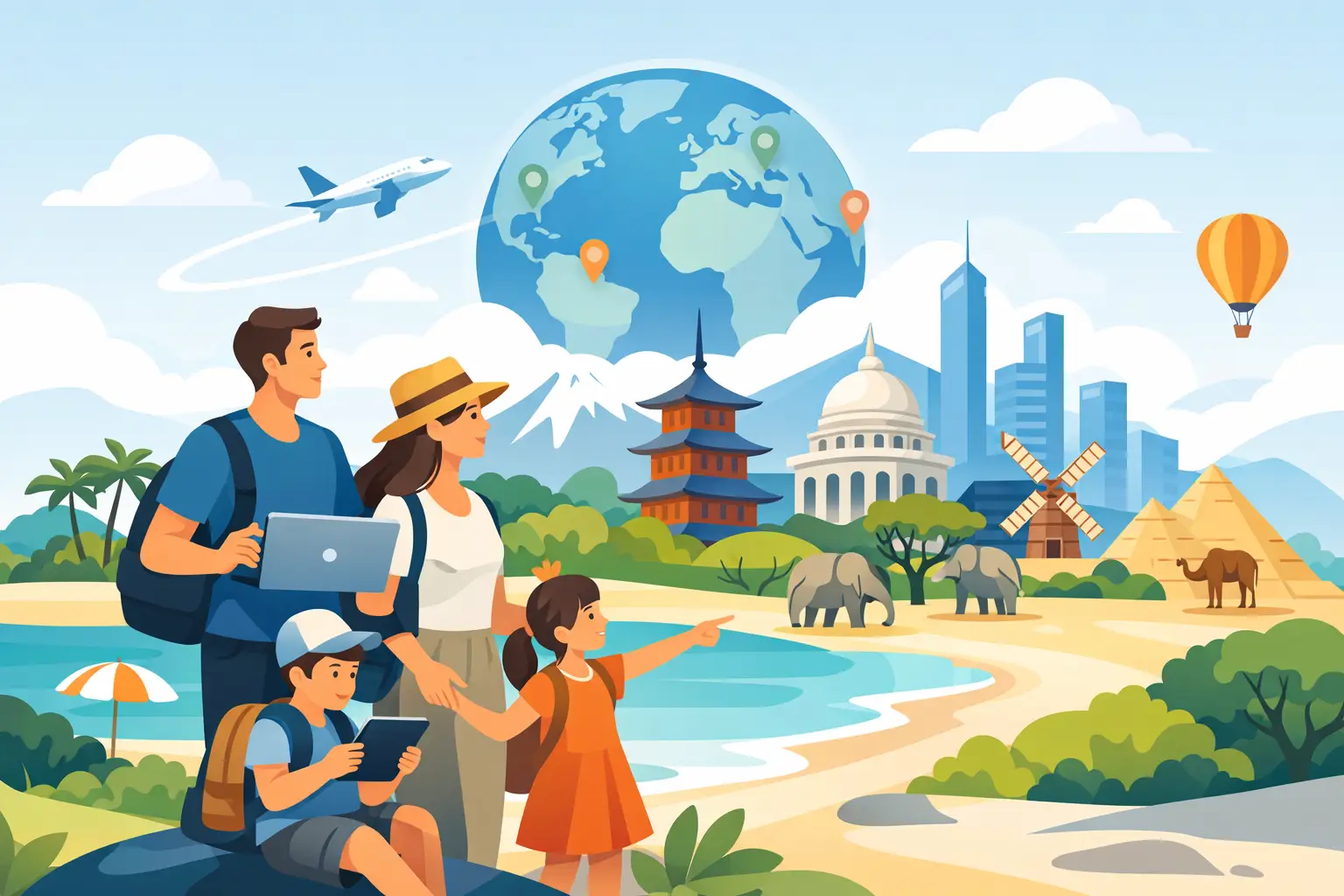 9 Best Countries for Digital Nomad Families