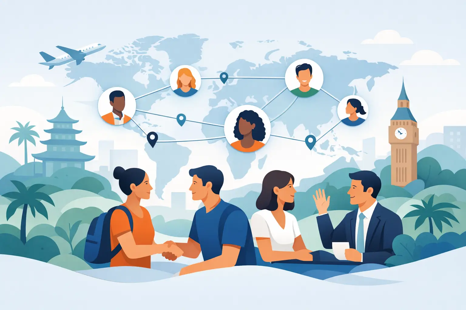 A Guide to Building Support Network Abroad