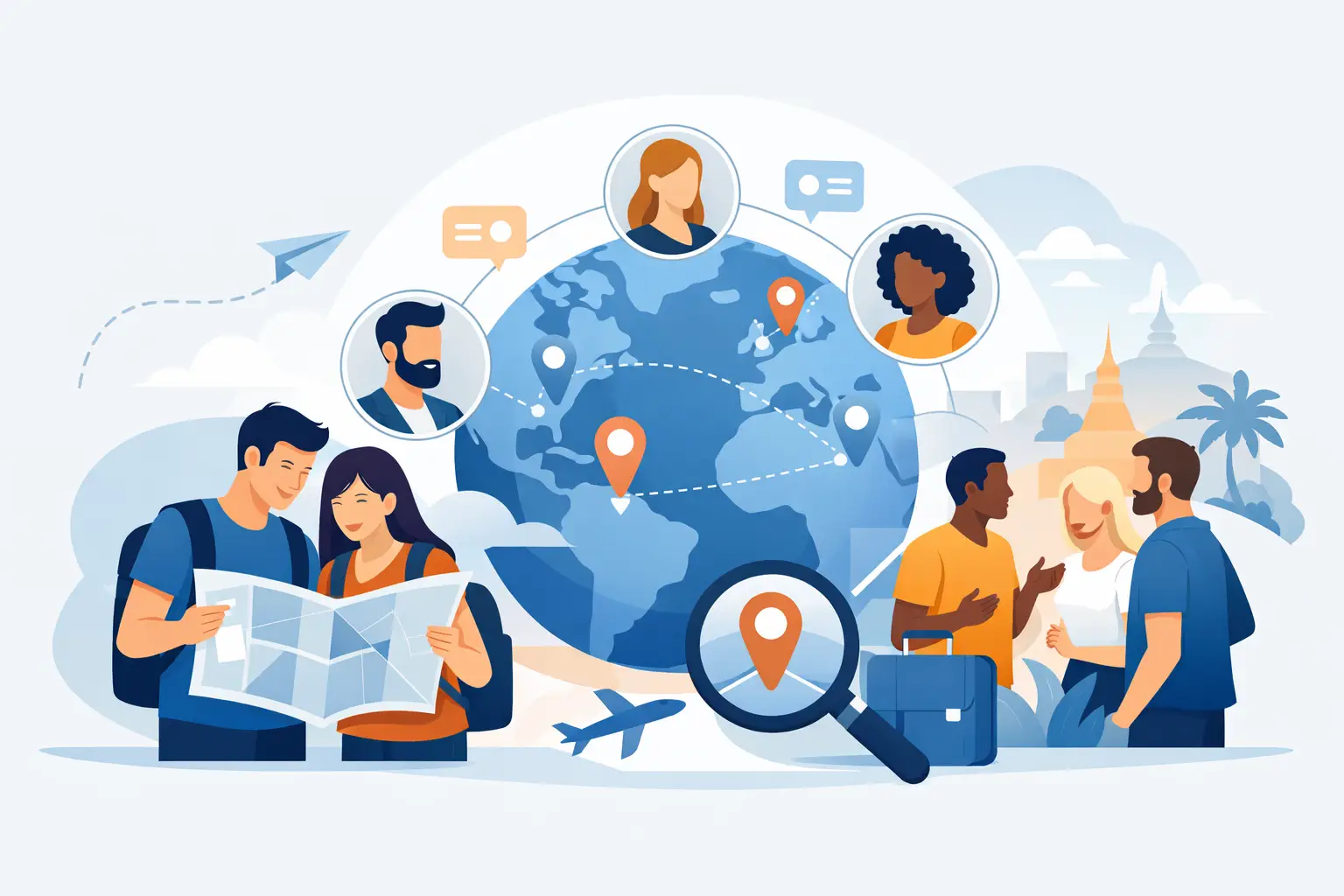 How to Find Local Communities Abroad Fast
