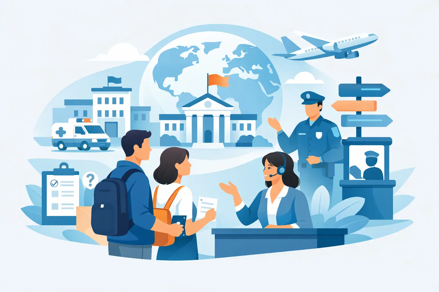 How to Use Public Services Abroad Without Stress
