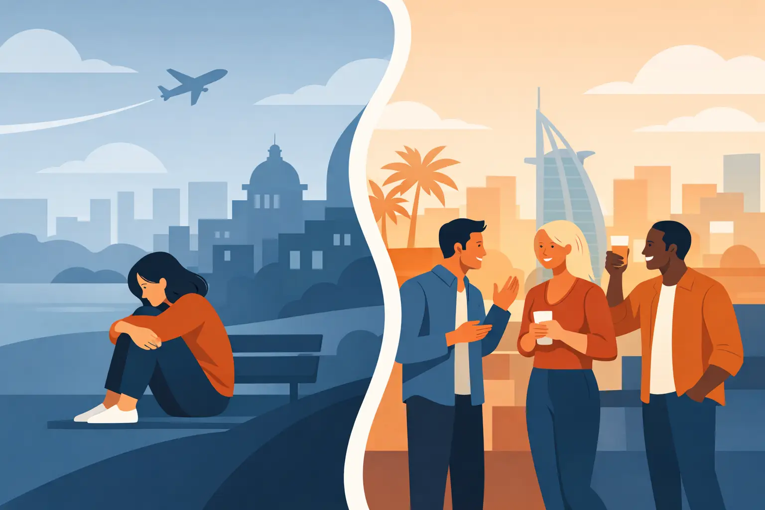How Expat Loneliness Changes After You Move