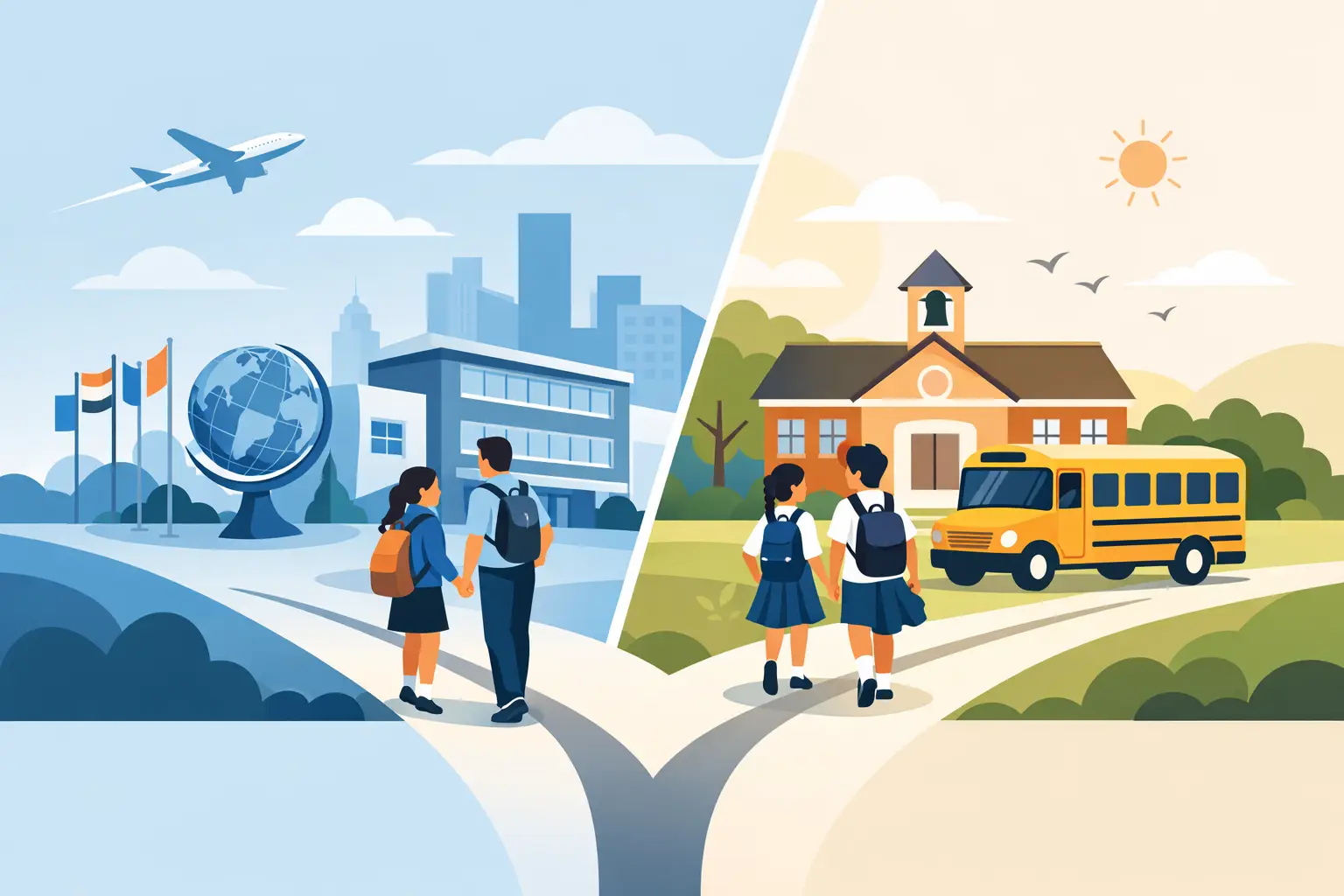 International School Versus Local School: A Choice