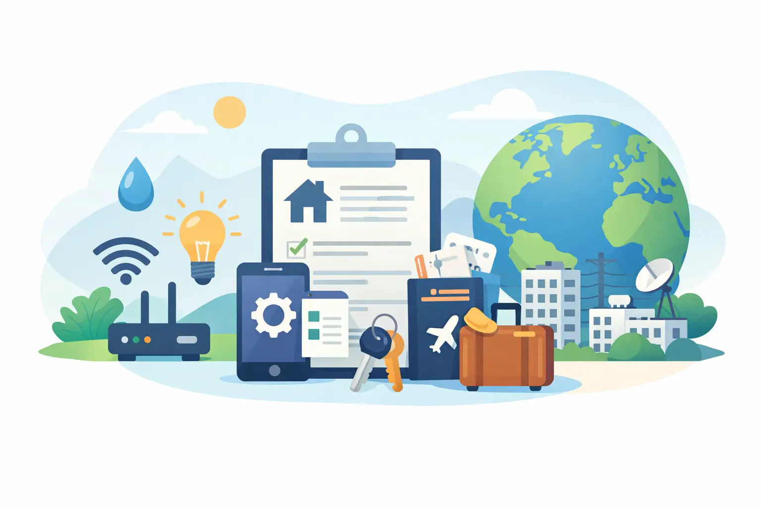 Practical Guide to Setting Up Utilities Abroad